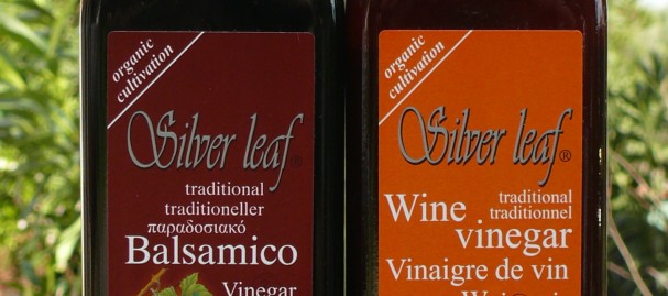 Silver Leaf Balsamic and Wine Vinegars